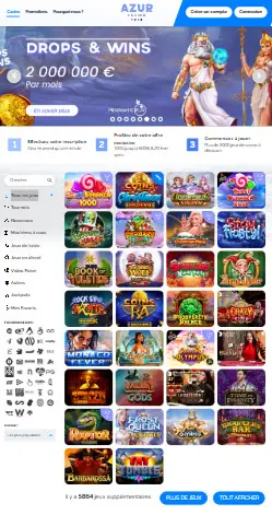 application et interface Pledoo Casino