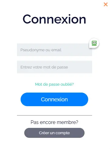 Connexion des membres du Pledoo Casino